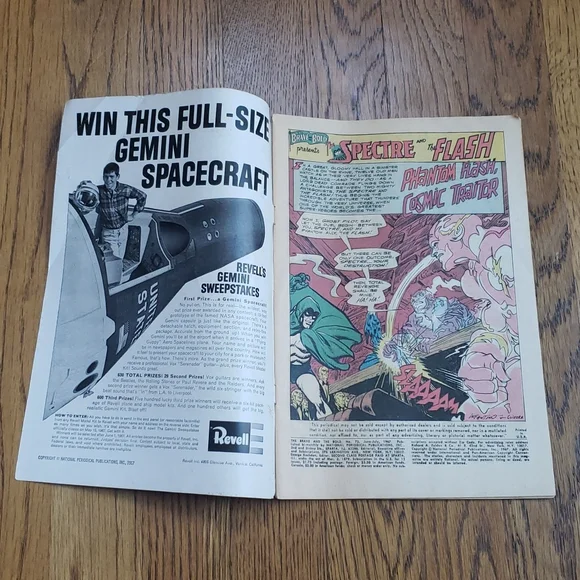 Vintage 60s The Spectre And The Flash No. 72 DC Comics Comic Book - Picture 2 of 11